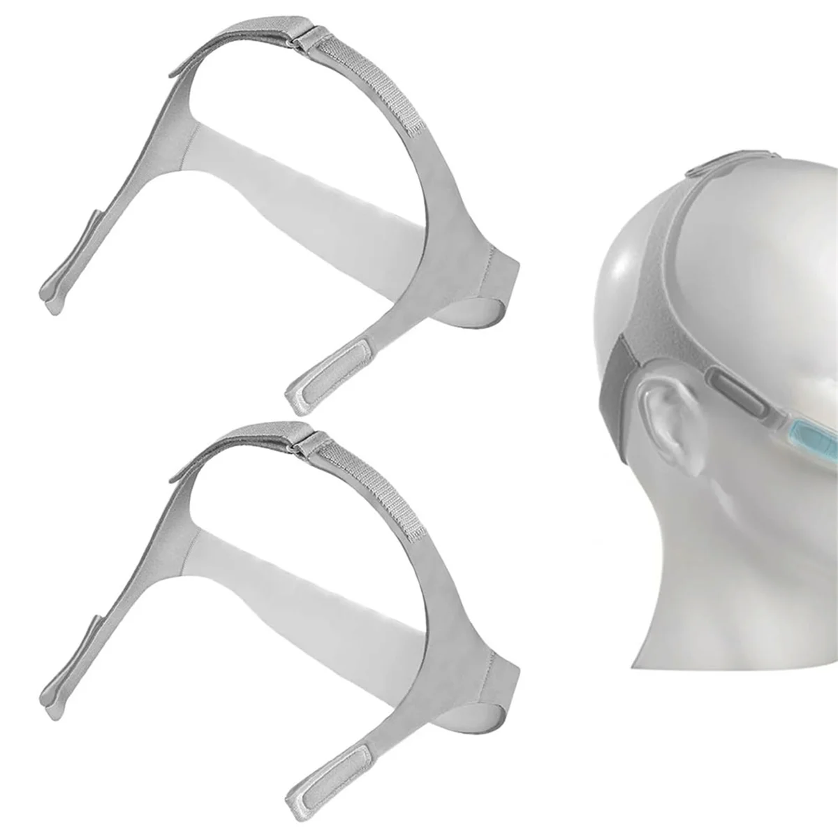 A04V 2-Pack Headgear for Pro CPAP Mask, Replacement Headgear Straps Compatible for Pro CPAP Headgear
A04V 2-Pack Headgear for Pro CPAP Mask, Replacement Headgear Straps Compatible for Pro CPAP Headgear