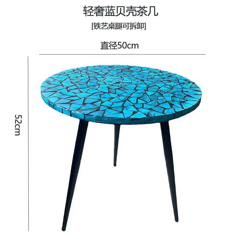 CX modern simple sofa side table, handmade creative balcony coffee table round table
CX modern simple sofa side table, handmade creative balcony coffee table round table