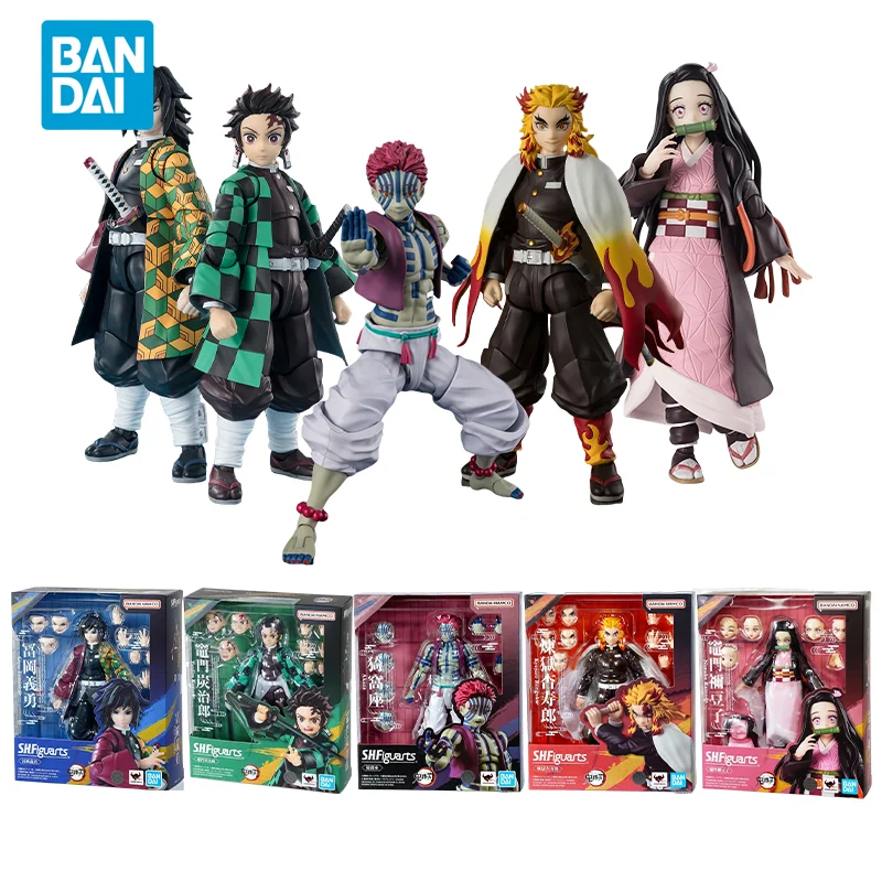 Spot Direct Delivery Bandai Original Demon Slayer Anime Model SHF AKaza Kyojuro Rengoku Action Figure Toys For Children Gift
Spot Direct Delivery Bandai Original Demon Slayer Anime Model SHF AKaza Kyojuro Rengoku Action Figure Toys For Children Gift