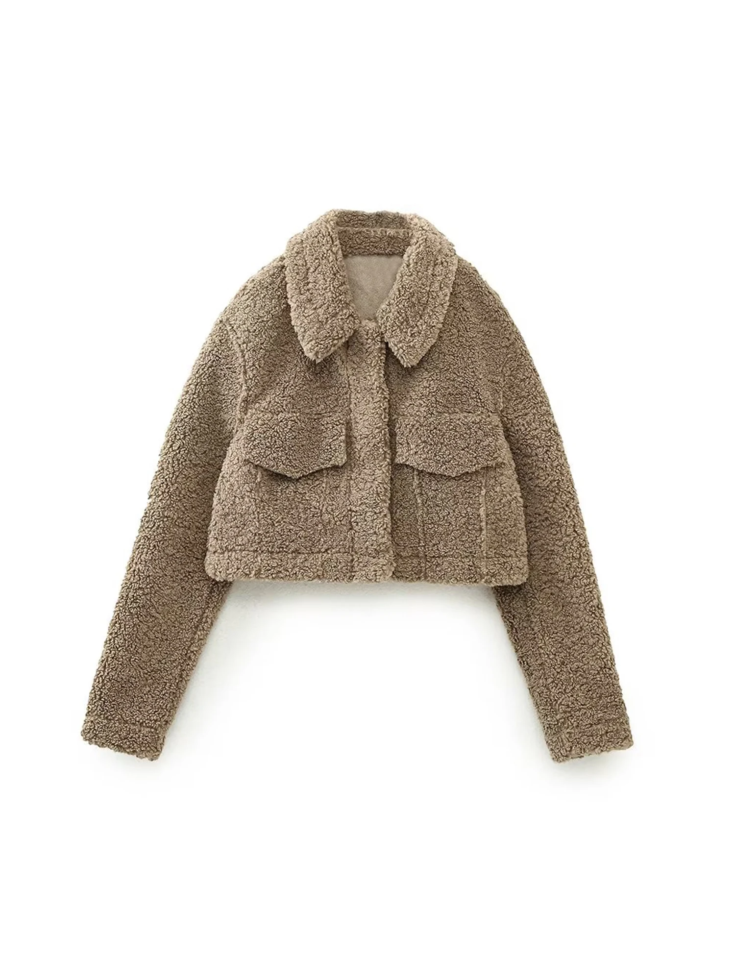 Women Camel Teddy Coat Vintage Cropped Fur Jacket Harajuku 2000s Aesthetic Long Sleeve Autumnddy Coats 2000s Clothes Winter 2025
Women Camel Teddy Coat Vintage Cropped Fur Jacket Harajuku 2000s Aesthetic Long Sleeve Autumnddy Coats 2000s Clothes Winter 2025