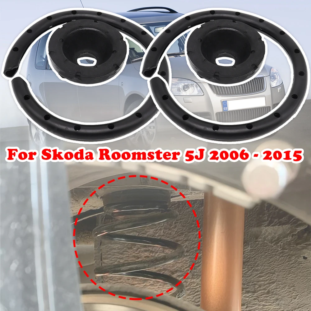 2Pcs Rear Axle Leaf Coil Rubber Springs Plate Rubber Buffer Seats Sleeve For Skoda Roomster 5J 2006-2015 VW Struts Assemblies
2Pcs Rear Axle Leaf Coil Rubber Springs Plate Rubber Buffer Seats Sleeve For Skoda Roomster 5J 2006-2015 VW Struts Assemblies