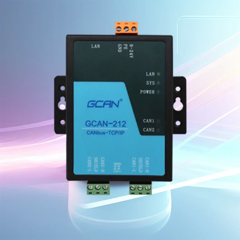GCAN-212 1 CANBus to WIFI Ethernet 2 CAN-BUS Interface Ethernet To CAN-Bus Converter
GCAN-212 1 CANBus to WIFI Ethernet 2 CAN-BUS Interface Ethernet To CAN-Bus Converter