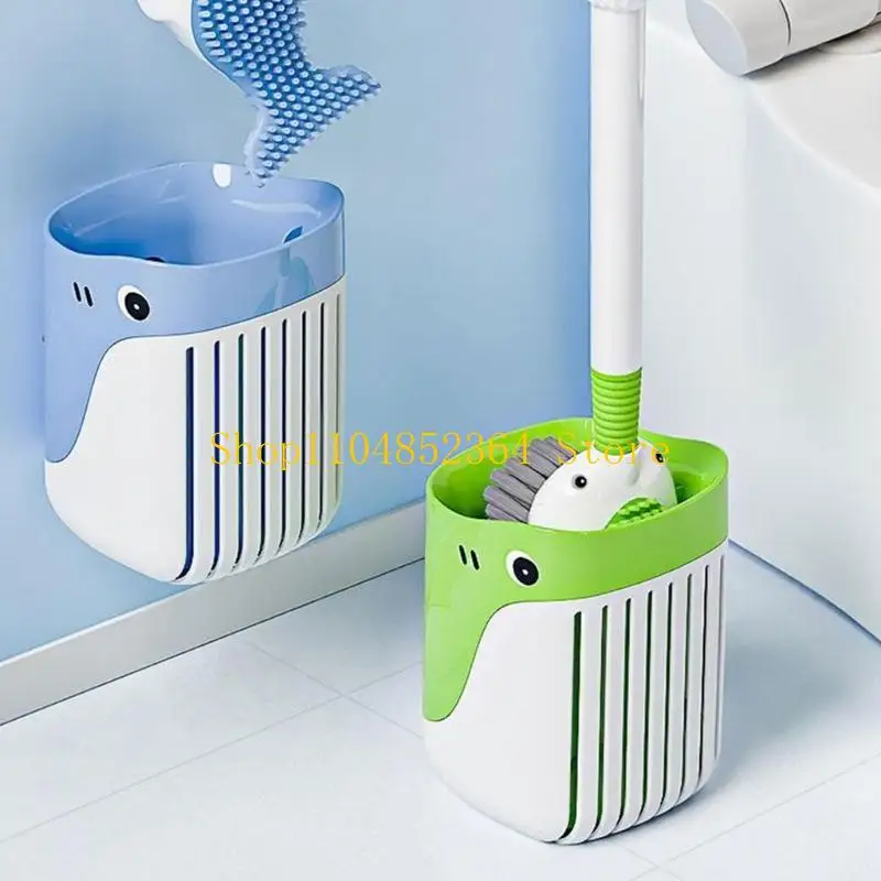 652F Cartoon Whale Long Handle Toilet Bowl Brush and Holder Bathroom Toilet Brush
652F Cartoon Whale Long Handle Toilet Bowl Brush and Holder Bathroom Toilet Brush