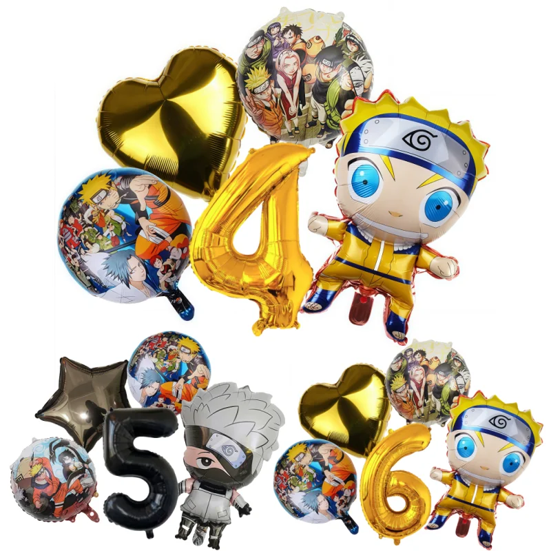 5Pcs Naruto Theme Party Aluminum Film Balloon Home Birthday Party Suppiles Campus Birthday Party Decor Supplies Happy Supplies
5Pcs Naruto Theme Party Aluminum Film Balloon Home Birthday Party Suppiles Campus Birthday Party Decor Supplies Happy Supplies