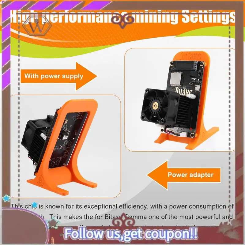 ABBG-Bitaxe Gamma 601 Solo Miner 1,2TH/S BM1370 Asic Chip 18 Вт от Antminer S21 Pro Bitcoin BTC Miner с кронштейном
ABBG-Bitaxe Gamma 601 Solo Miner 1,2TH/S BM1370 Asic Chip 18 Вт от Antminer S21 Pro Bitcoin BTC Miner с кронштейном