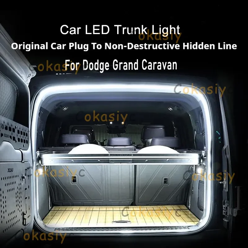 Rear Trunk LED Light Bar Strips Trunk Interior Decorative Lamp Strip Fit For Dodge Grand Caravan Auto Interior Accessories
Rear Trunk LED Light Bar Strips Trunk Interior Decorative Lamp Strip Fit For Dodge Grand Caravan Auto Interior Accessories