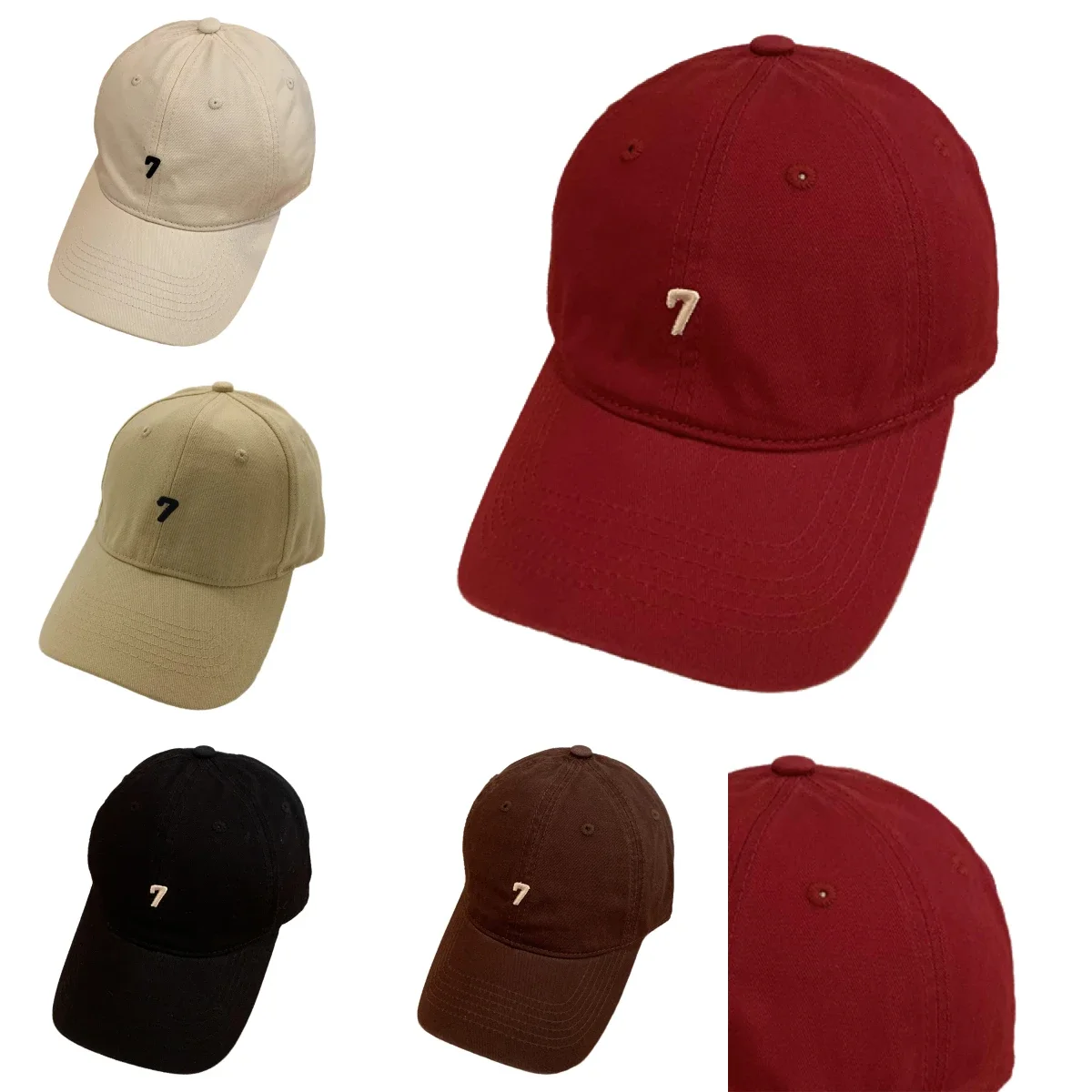 Unisex Big Head Cirumference Baseball Cap Digital Embroidery Fashion Trend Dad Hat Soft and Comfortable Solid Color Peaked Cap
Unisex Big Head Cirumference Baseball Cap Digital Embroidery Fashion Trend Dad Hat Soft and Comfortable Solid Color Peaked Cap