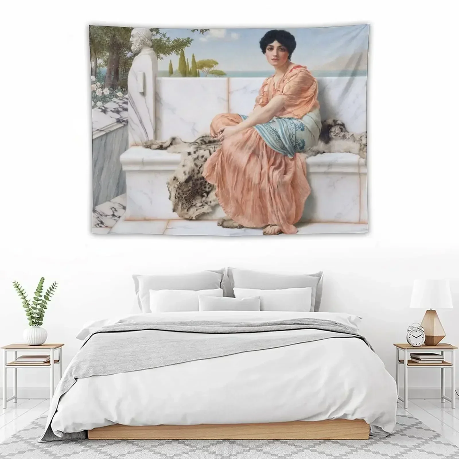 In the Days of Sappho -John William Godward - 1904 Tapestry Aesthetic Room Decoration Kawaii Room Decor Tapestry
In the Days of Sappho -John William Godward - 1904 Tapestry Aesthetic Room Decoration Kawaii Room Decor Tapestry
