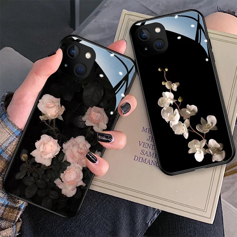 For iPhone 13 Case Rose Flower Tempered Glass Case for iPhone 14 12 Mini 11 15 16 Pro Max XS Max XR X 14 15 16Plus Back Cover
For iPhone 13 Case Rose Flower Tempered Glass Case for iPhone 14 12 Mini 11 15 16 Pro Max XS Max XR X 14 15 16Plus Back Cover