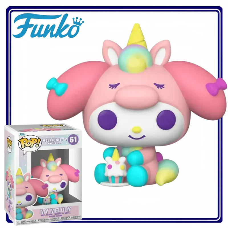 Funko POP Sanrio Model Desktop Ornament Cartoon My Melody Figure Holiday Gift Car Decoration Trendy Toy Anime Merchandise
Funko POP Sanrio Model Desktop Ornament Cartoon My Melody Figure Holiday Gift Car Decoration Trendy Toy Anime Merchandise