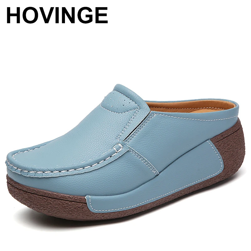 Summer Wedges Shoes Platform Slippers Women Genuine Leather Black White Thick Sole Casual Comfort Slides Woman
Summer Wedges Shoes Platform Slippers Women Genuine Leather Black White Thick Sole Casual Comfort Slides Woman