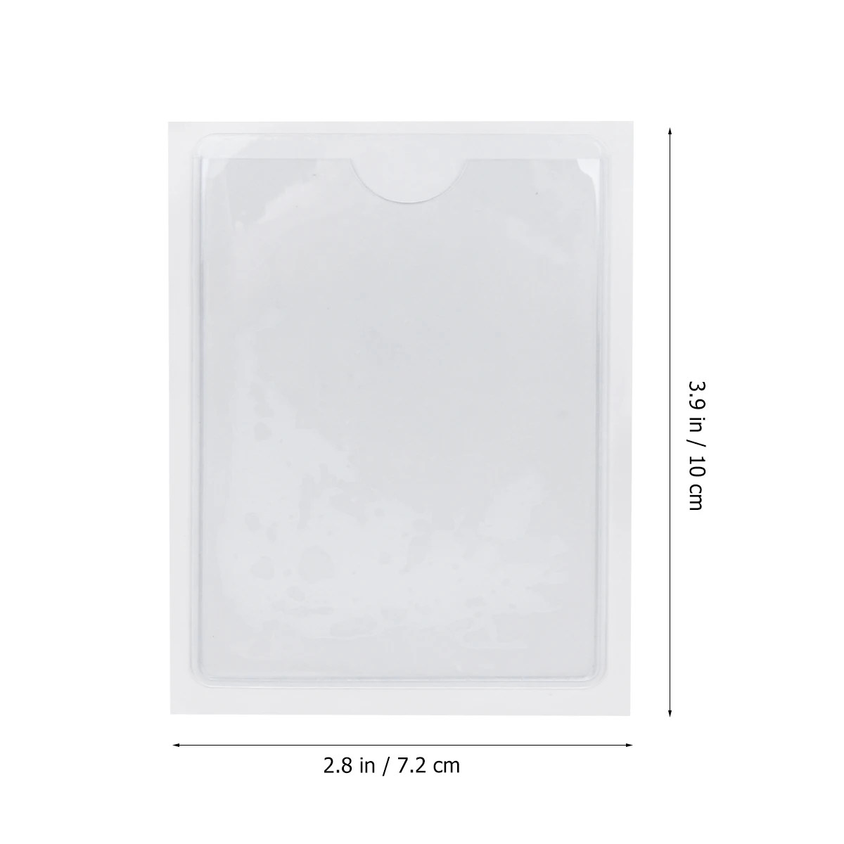 10PCS Transparent PVC Card Holders Clear Top Loading Adhesive Pockets Badge Storage Protective Covers for Documents Labels 
10PCS Transparent PVC Card Holders Clear Top Loading Adhesive Pockets Badge Storage Protective Covers for Documents Labels