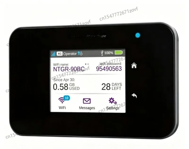 1 Piece for NETGEAR Aircard AC810S 4G LTE Mobile Hotspot - Cat11 600Mbps Advanced III Wifi Router Modem 90% New
1 Piece for NETGEAR Aircard AC810S 4G LTE Mobile Hotspot - Cat11 600Mbps Advanced III Wifi Router Modem 90% New