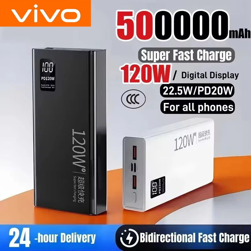 Lenovo 500000 мАч 120 Вт Power Bank высокой емкости с быстрой зарядкой Powerbank Портативное зарядное устройство для iPhone Samsung Xiaomi
Lenovo 500000 мАч 120 Вт Power Bank высокой емкости с быстрой зарядкой Powerbank Портативное зарядное устройство для iPhone Samsung Xiaomi