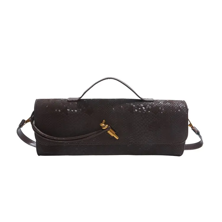 Сумка через плечо с текстурой ретро 2025 года — сумка-багет из мягкой кожи, сумка-мессенджер с регулируемым ремешком, стильная сумка для ежедневного использования  
Сумка через плечо с текстурой ретро 2025 года — сумка-багет из мягкой кожи, сумка-мессенджер с регулируемым ремешком, стильная сумка для ежедневного использования 