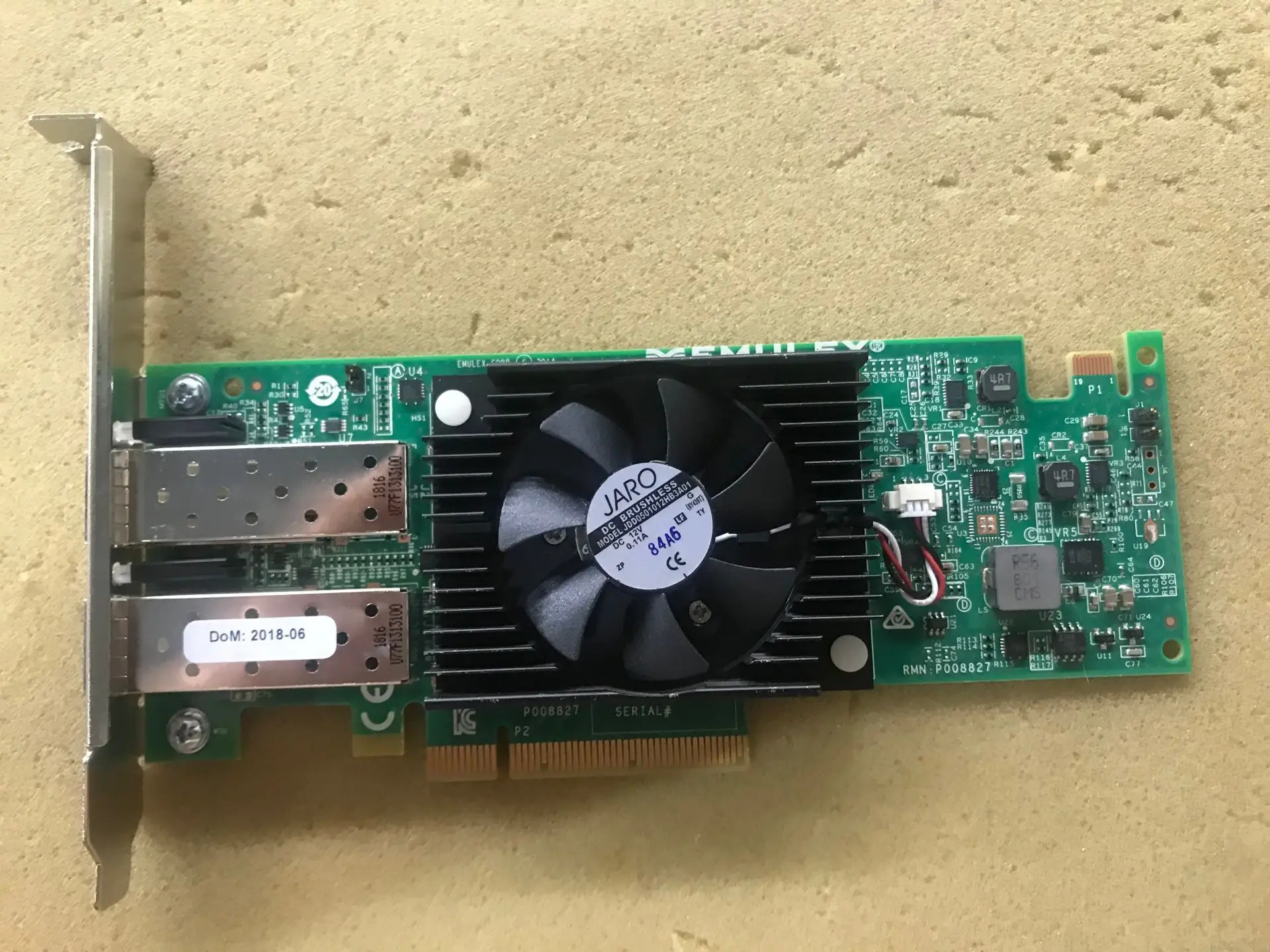 Оригинальный Сетевой адаптер двухпортовый Ten Gigabit 0 MF05 DDF4D OCE14102B для DELL Emulex 14102
Оригинальный Сетевой адаптер двухпортовый Ten Gigabit 0 MF05 DDF4D OCE14102B для DELL Emulex 14102