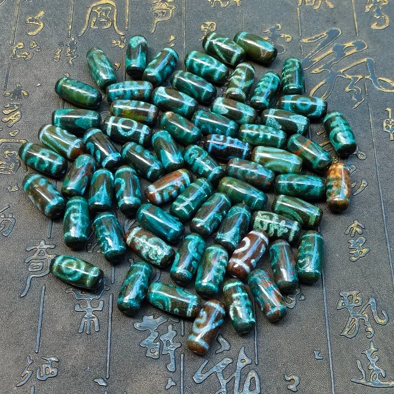 50pcs/lot 20mm Xiangxiong Tibetan Dzi Beads different Patterns Green Color Cinnabar DIY Amulet Bracelets Necklaces
50pcs/lot 20mm Xiangxiong Tibetan Dzi Beads different Patterns Green Color Cinnabar DIY Amulet Bracelets Necklaces