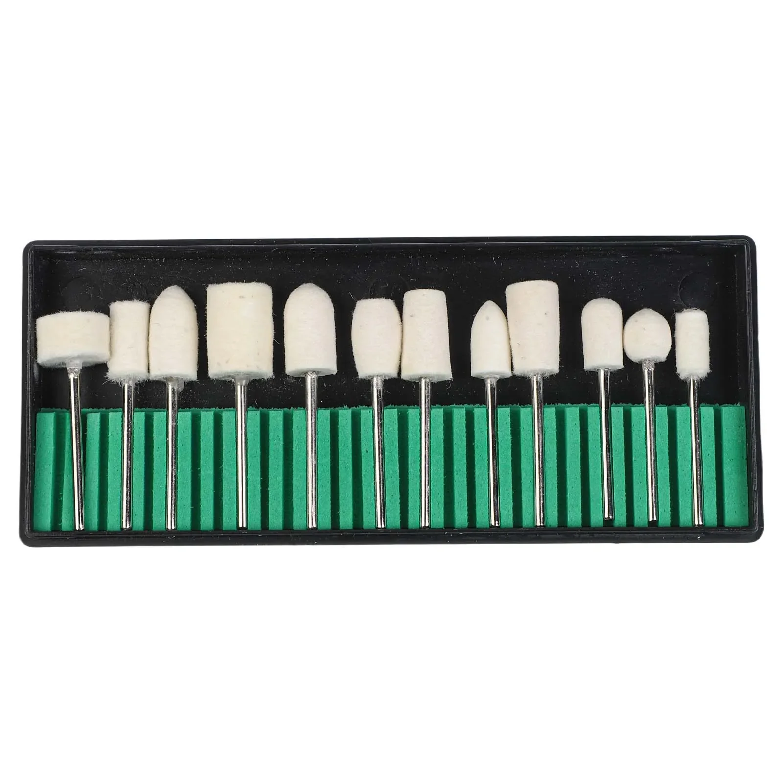 12 Pcs Shank Abrasive Tools Accessories High Quality Wool Felt Grinding Head Rotary Tool Parts Polishing Tool Woodworking
12 Pcs Shank Abrasive Tools Accessories High Quality Wool Felt Grinding Head Rotary Tool Parts Polishing Tool Woodworking