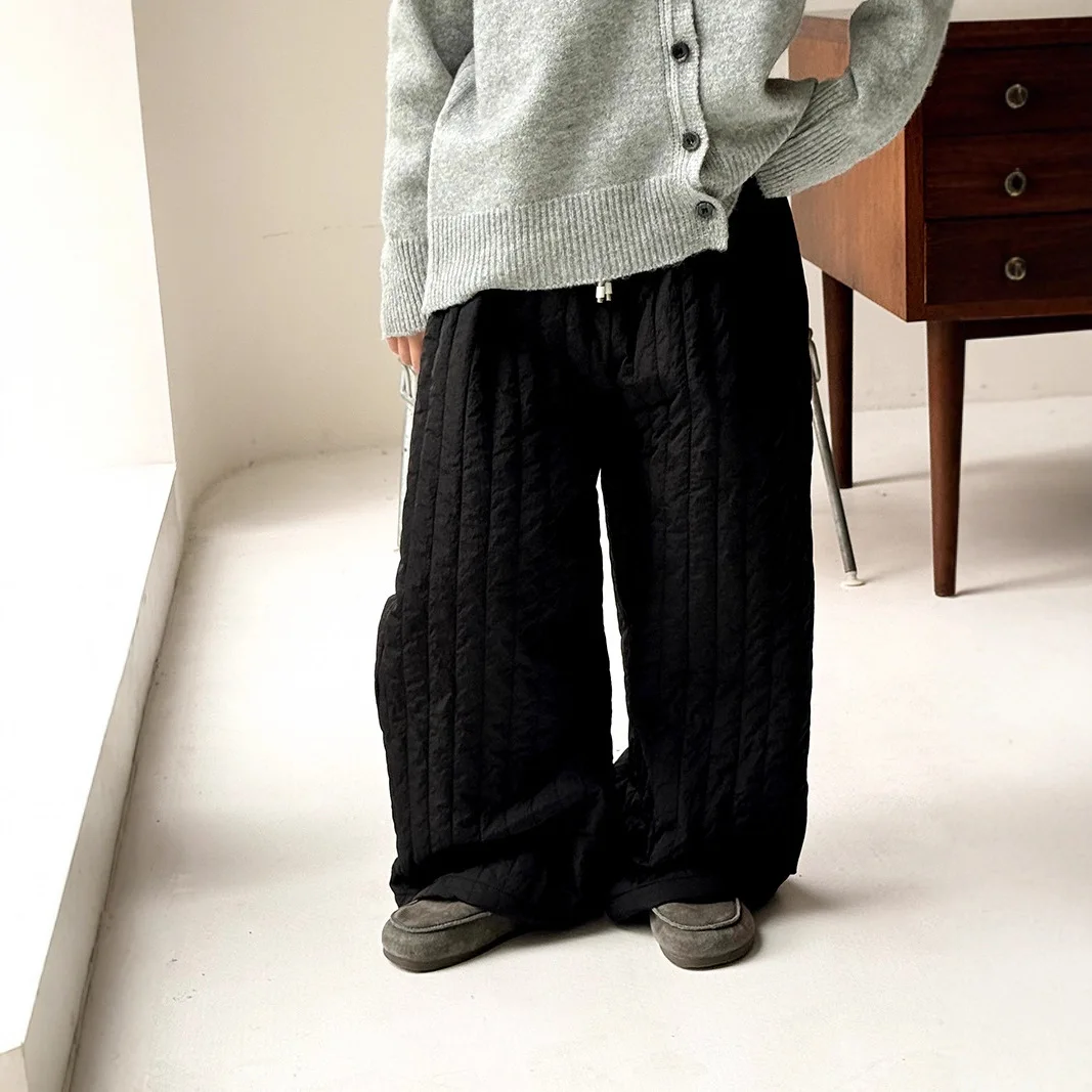 Girls' Cotton Pants Winter Wear Windproof 2025 Children Middle Children Boys' Thickened Three-layer Cotton-padded Thermal Pants
Girls' Cotton Pants Winter Wear Windproof 2025 Children Middle Children Boys' Thickened Three-layer Cotton-padded Thermal Pants