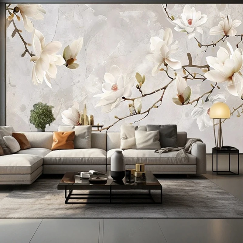 MU8536 Mural Wallpaper Nordic Leaf With Feathery Lines Oil Painting Flower Pattern Home Decor Wall Photo Papel De Parede 3D
MU8536 Mural Wallpaper Nordic Leaf With Feathery Lines Oil Painting Flower Pattern Home Decor Wall Photo Papel De Parede 3D