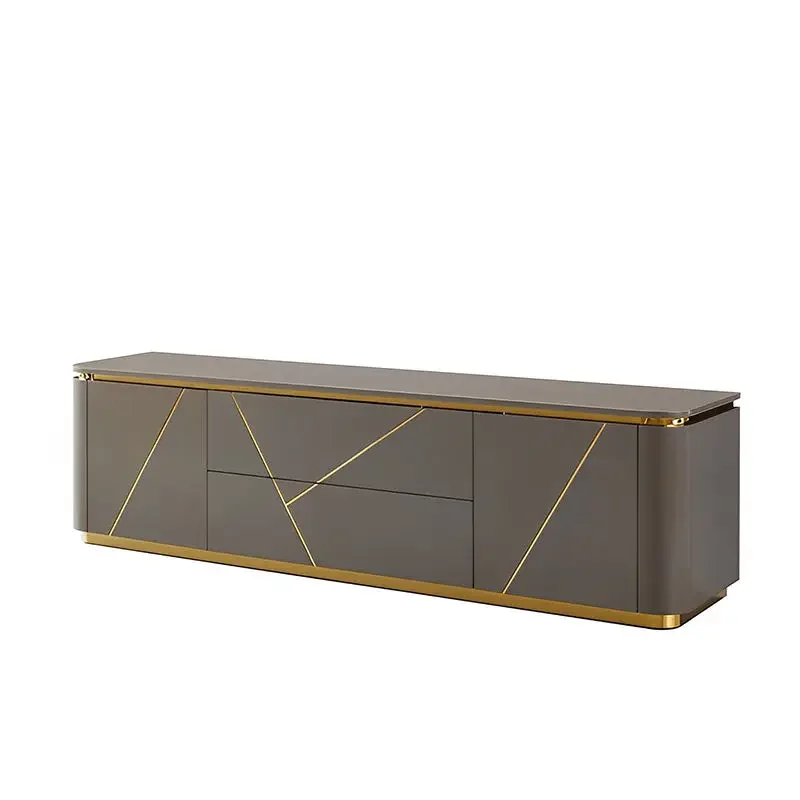 High quality metal living room TV cabinet modern style storage with drawers porch apartment display cabinet
High quality metal living room TV cabinet modern style storage with drawers porch apartment display cabinet