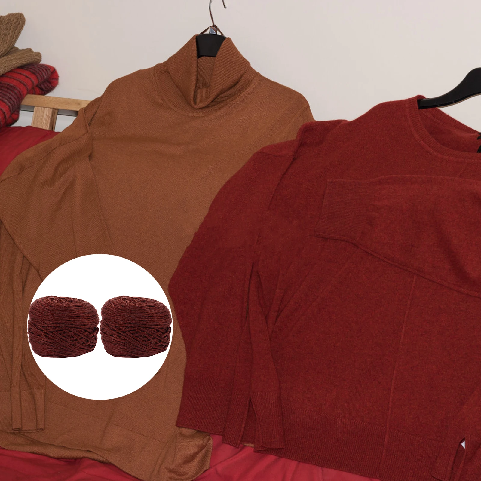 2pcs 16 s Cotton Thread Thick Yarn Knitting Wool Woven Line Supplies Colored Wool Soft DIY Material Warm Milk Cotton
2pcs 16 s Cotton Thread Thick Yarn Knitting Wool Woven Line Supplies Colored Wool Soft DIY Material Warm Milk Cotton