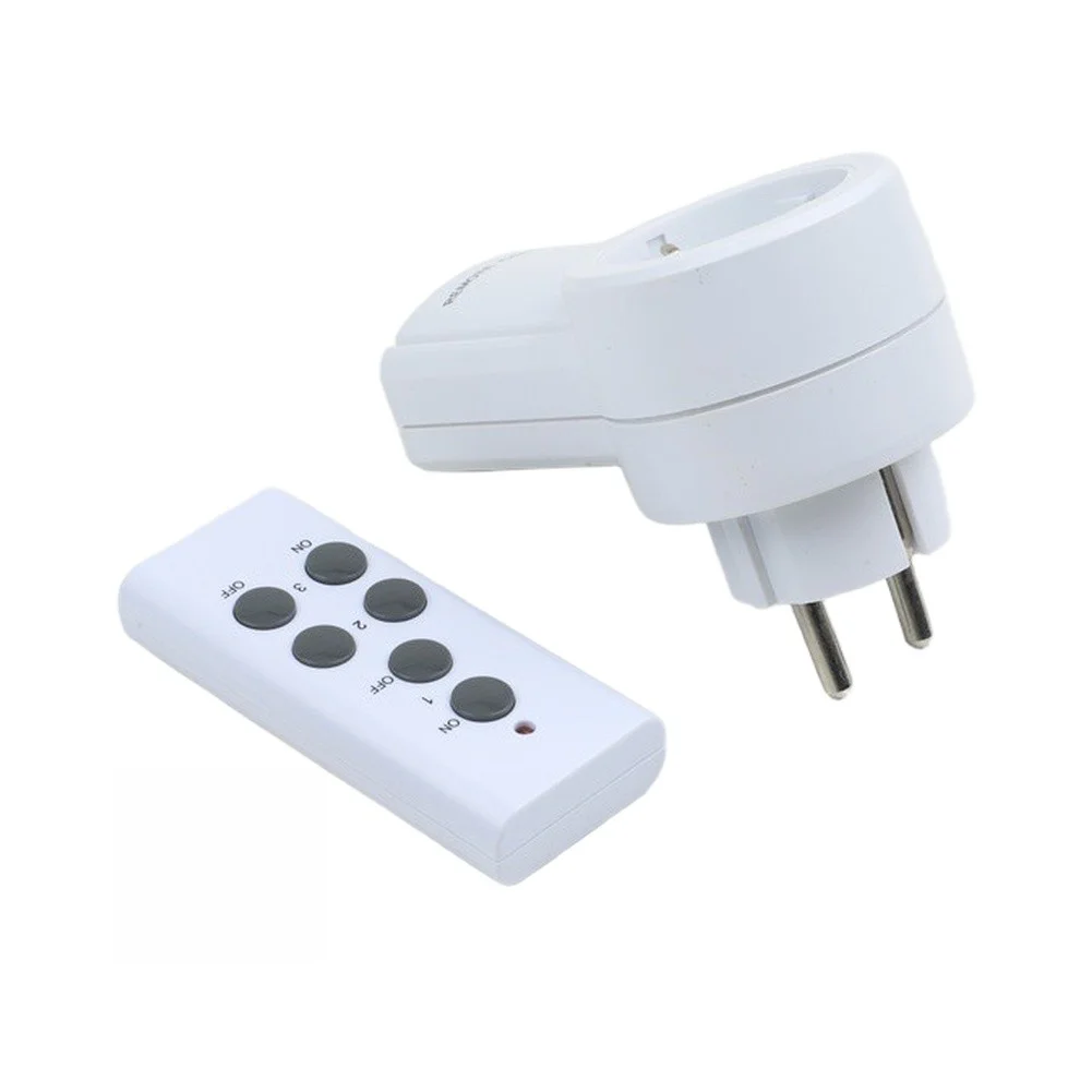 2PCS Wireless Remote Control Socket 220V 16A Wall Penetrating Power Switch For Home Appliance Lighting Fan Energy Saving
2PCS Wireless Remote Control Socket 220V 16A Wall Penetrating Power Switch For Home Appliance Lighting Fan Energy Saving