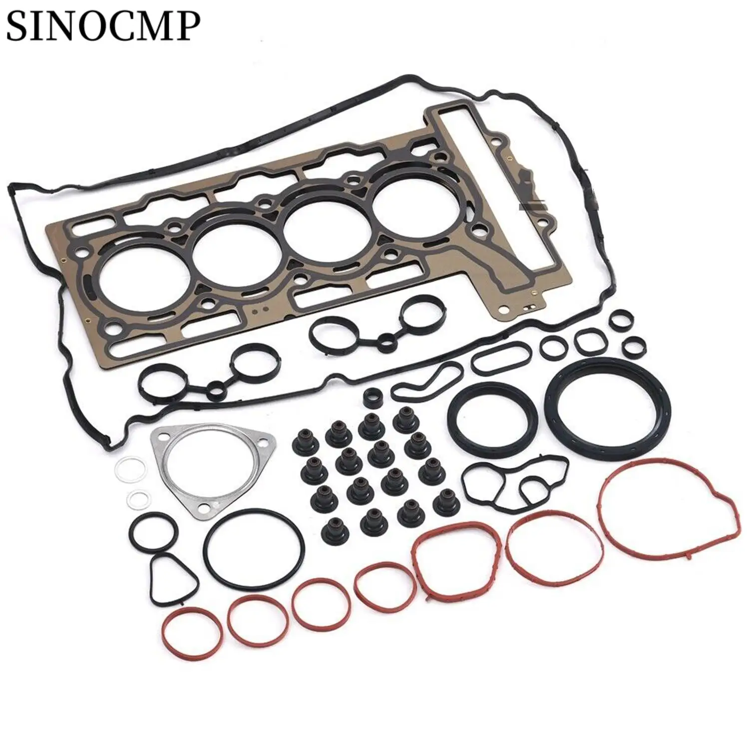 Engine Overhaul Gaskets Seals Kit 11127586908 11127595138 11127570859 11127560276 For Mini Cooper S JCW R55 R56 R57 N14B16 1.6T
Engine Overhaul Gaskets Seals Kit 11127586908 11127595138 11127570859 11127560276 For Mini Cooper S JCW R55 R56 R57 N14B16 1.6T