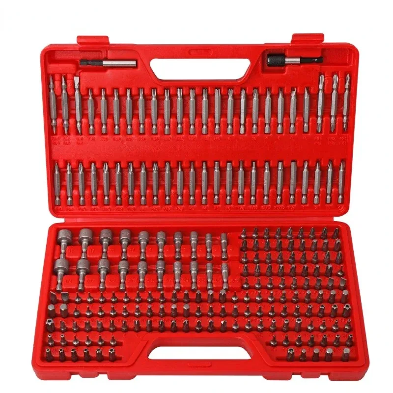 214PC Electric Hex Shank Screw Extractor Drill Bits S2 Magnetic Extension Bit Holder Anti Slip Screwdriver Bits Set
214PC Electric Hex Shank Screw Extractor Drill Bits S2 Magnetic Extension Bit Holder Anti Slip Screwdriver Bits Set