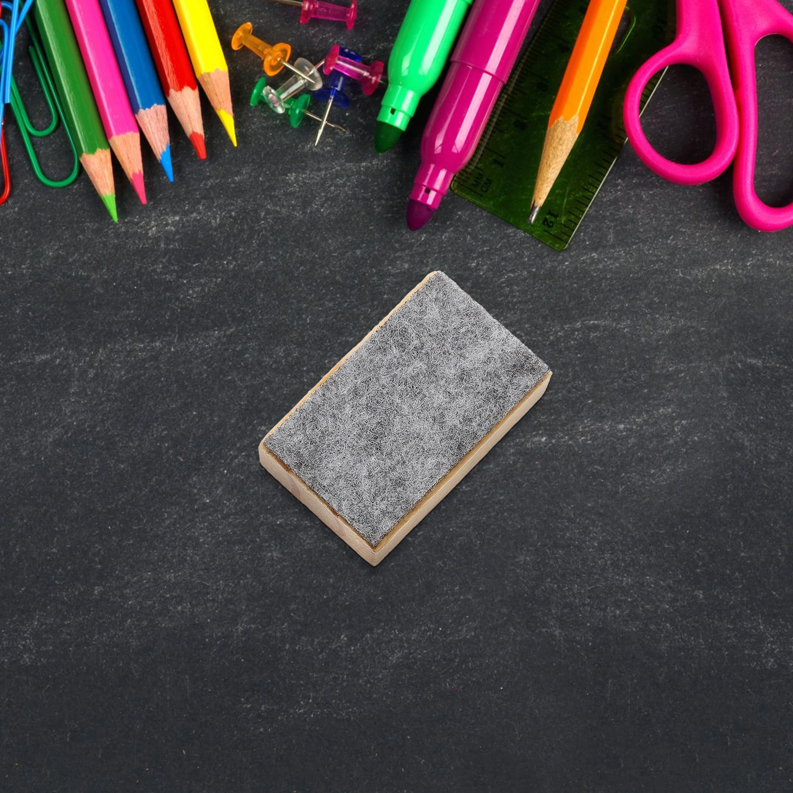 20Pcs Blackboard Eraser Wood Felt Lightweight Chalkboard Erasers for Classroom School Office Dust Free Chalk Cleaner
20Pcs Blackboard Eraser Wood Felt Lightweight Chalkboard Erasers for Classroom School Office Dust Free Chalk Cleaner