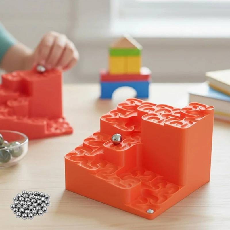 3D-печатная трасса для шариков «Гильбертовская кривая» (фрактальная), сенсорная игрушка для снятия стресса, креативный настольный декор для детей и взрослых
3D-печатная трасса для шариков «Гильбертовская кривая» (фрактальная), сенсорная игрушка для снятия стресса, креативный настольный декор для детей и взрослых