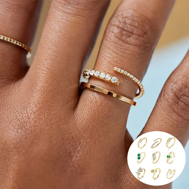 100% 925 Sterling Silver Zircon Geometric Open Ring for Women Girl Fashion Simple Smooth Design Jewelry Party Gift Dropshipping
100% 925 Sterling Silver Zircon Geometric Open Ring for Women Girl Fashion Simple Smooth Design Jewelry Party Gift Dropshipping