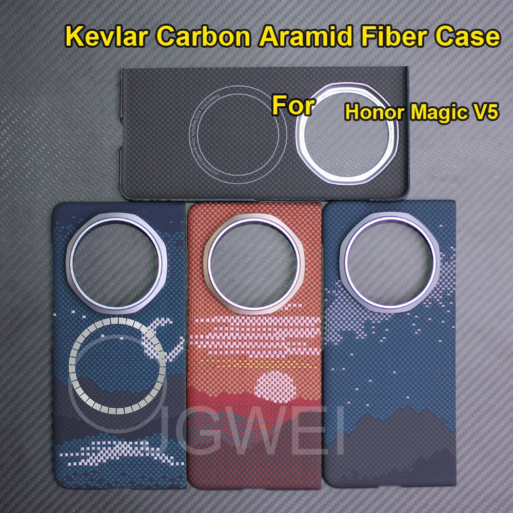 For honor magic v5 carbon case 600d kevlar aramid fiber fabric ultra thin hard cover magnetic balck Slim light red premium
For honor magic v5 carbon case 600d kevlar aramid fiber fabric ultra thin hard cover magnetic balck Slim light red premium