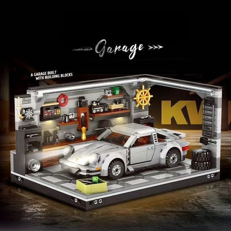 New MOC City Speed Racing Sports Car repair Garage DIY Building Blocks Construction DIY Assembly Bricks Toys for Kids Boys Gifts
New MOC City Speed Racing Sports Car repair Garage DIY Building Blocks Construction DIY Assembly Bricks Toys for Kids Boys Gifts