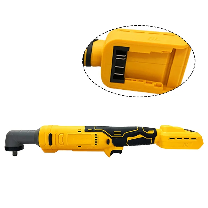 B03C-For 18V 20V Battery 90° Angle Brushless Electric Ratchet Wrench 3/8'' 1/2'' Removal Nut Car Repair Power Tools
B03C-For 18V 20V Battery 90° Angle Brushless Electric Ratchet Wrench 3/8'' 1/2'' Removal Nut Car Repair Power Tools