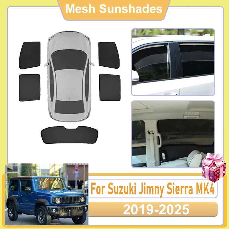 For Suzuki Jimny Sierra Accessories 3-door 2019-2025 Car Window Screen SunShades Cover light Shield Sun Heat Shield UV Protector
For Suzuki Jimny Sierra Accessories 3-door 2019-2025 Car Window Screen SunShades Cover light Shield Sun Heat Shield UV Protector