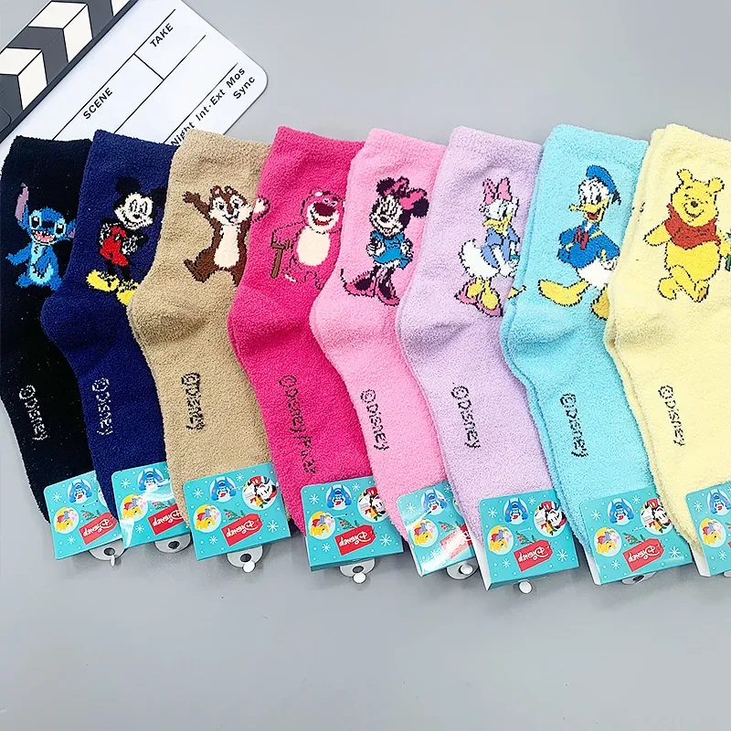 Animation Disney Series Plush Mid-Tube Socks Cute Cartoon Mickey Mouse Girls Casual Comfortable Home Warm Plush Sleep Socks
Animation Disney Series Plush Mid-Tube Socks Cute Cartoon Mickey Mouse Girls Casual Comfortable Home Warm Plush Sleep Socks