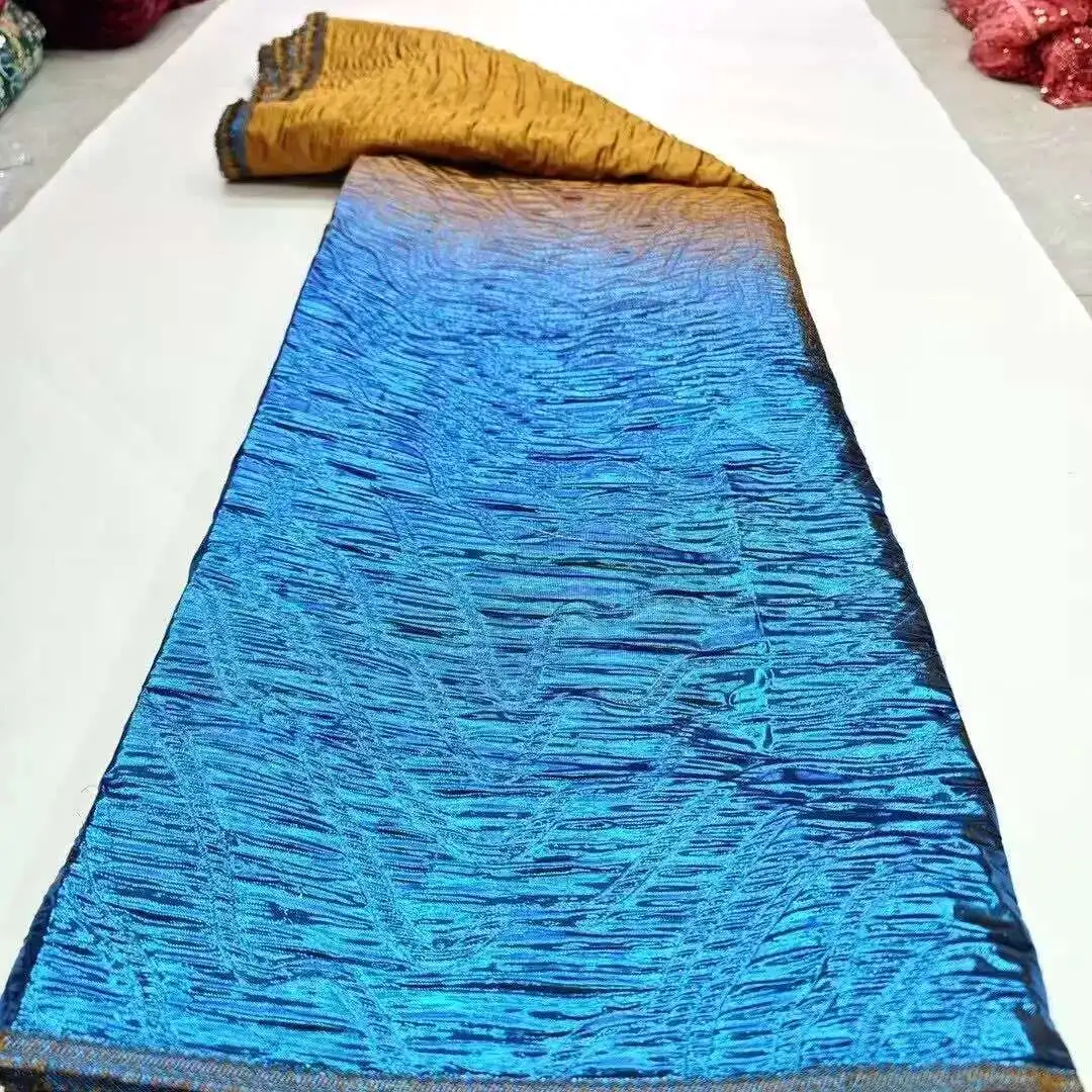 2025 High Quality African Nigerian Tulle Lace Fabric Organza Embroidery Guipure Party Gown Dress Brocade Jacquard 5Yard
2025 High Quality African Nigerian Tulle Lace Fabric Organza Embroidery Guipure Party Gown Dress Brocade Jacquard 5Yard