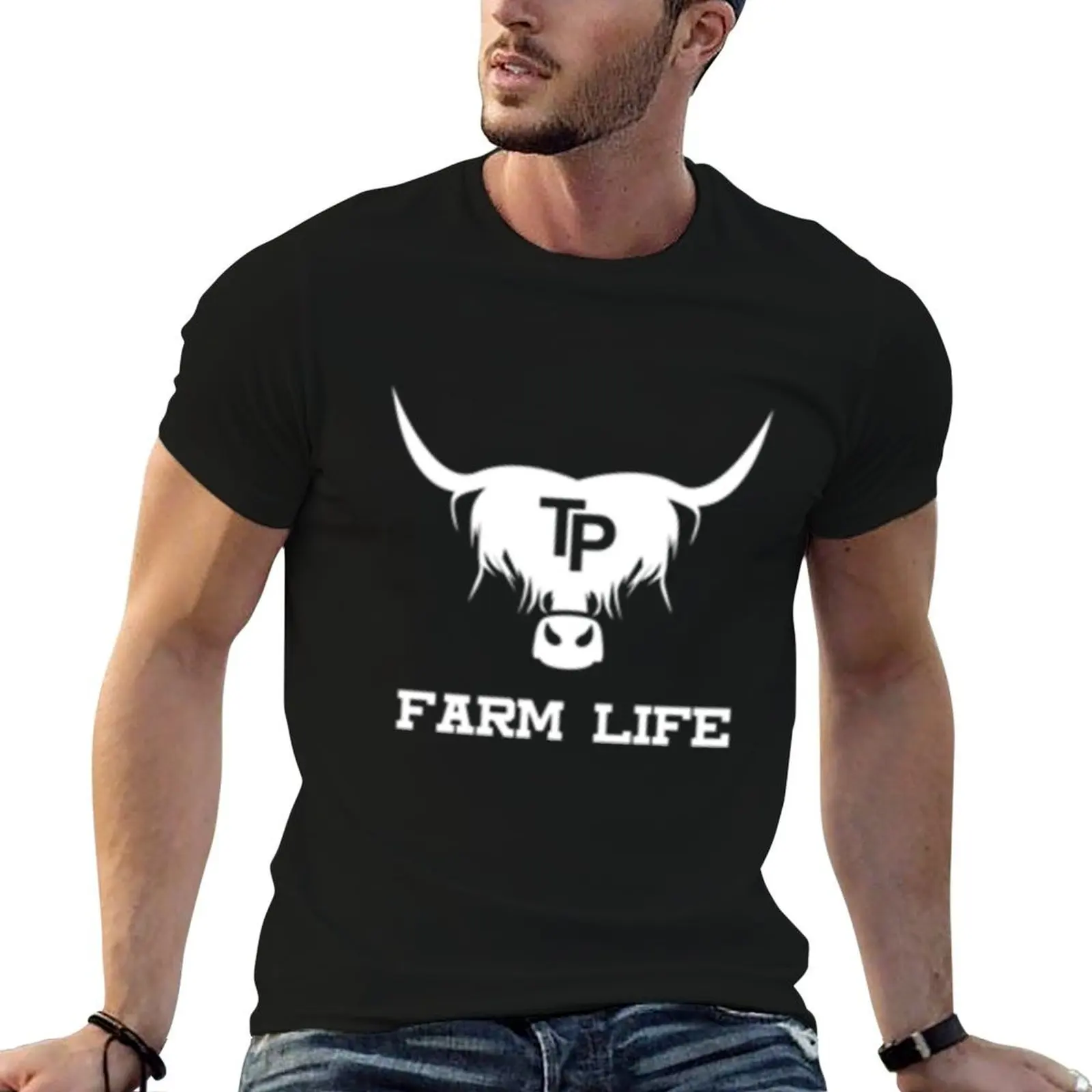 Blue TP Tom Pemberton LOGO | FARM LIFE T-Shirt man t shirt graphic t shirts for man cotton funny T-Shirt
Blue TP Tom Pemberton LOGO | FARM LIFE T-Shirt man t shirt graphic t shirts for man cotton funny T-Shirt