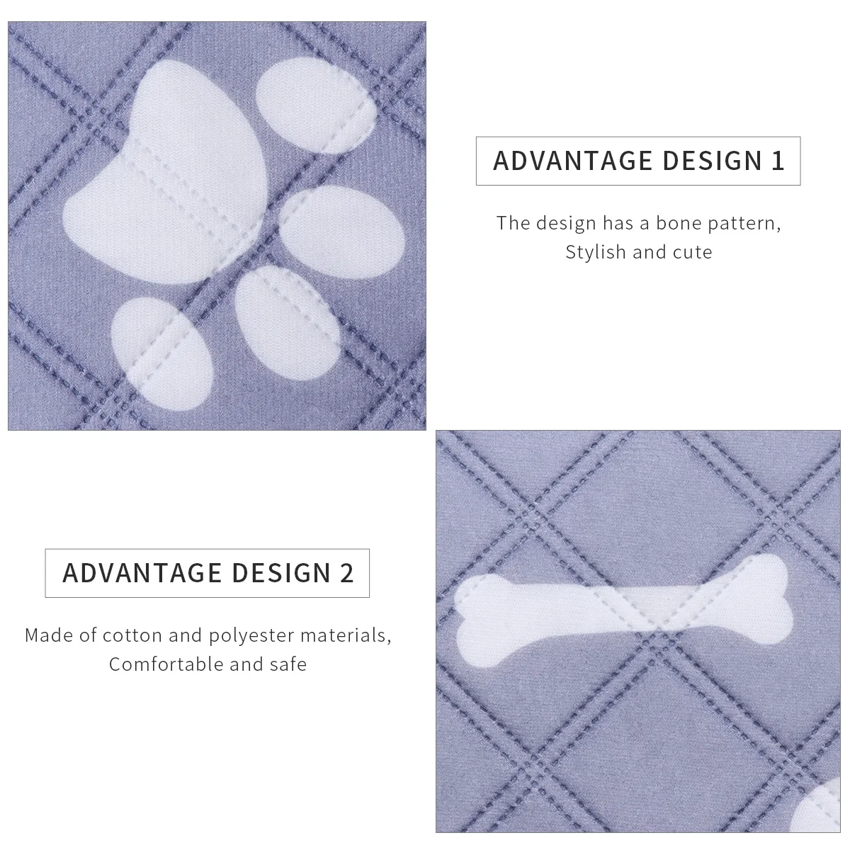 Waterproof Pet Training Pad Large Size Bone Design Reusable Dog Pee Mat Skin-Friendly Non-Slippee Cushion for Puppy Home
Waterproof Pet Training Pad Large Size Bone Design Reusable Dog Pee Mat Skin-Friendly Non-Slippee Cushion for Puppy Home