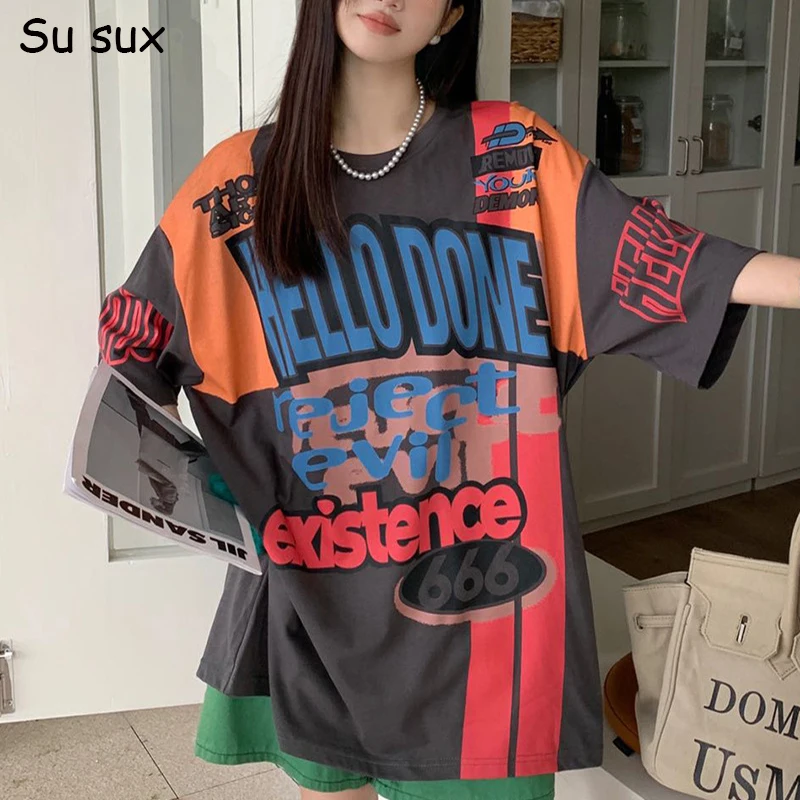 American Vintage Letter Print Oversized T-shirt Women 2024 Casual Y2k Clothes Korean Popular Tees Short Sleeve Top Femme Bust135
American Vintage Letter Print Oversized T-shirt Women 2024 Casual Y2k Clothes Korean Popular Tees Short Sleeve Top Femme Bust135