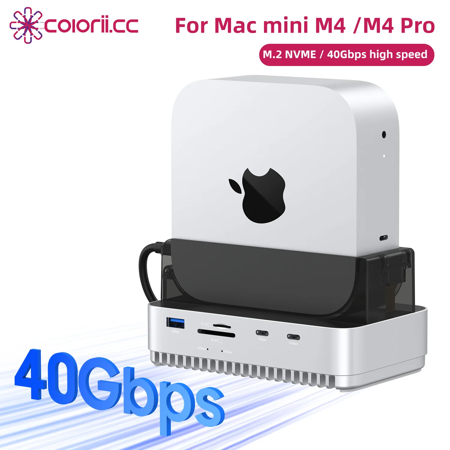 Концентратор USB C с твердотельным накопителем M.2 40 Гбит/с для Mac Mini M4/M4 Pro Подставка Type-C Док-станция SSD Корпус USB3.2 Gen2 SD4.0 TF4.0
Концентратор USB C с твердотельным накопителем M.2 40 Гбит/с для Mac Mini M4/M4 Pro Подставка Type-C Док-станция SSD Корпус USB3.2 Gen2 SD4.0 TF4.0