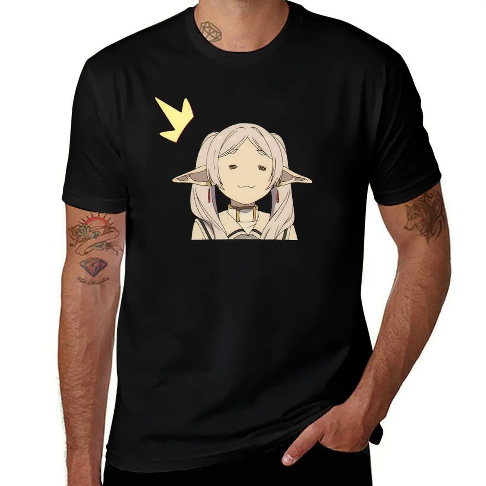 Frieren - フリーレン Funny face - Peeker T-Shirt essential t shirt hippie clothes tops tee shirts for men
Frieren - フリーレン Funny face - Peeker T-Shirt essential t shirt hippie clothes tops tee shirts for men