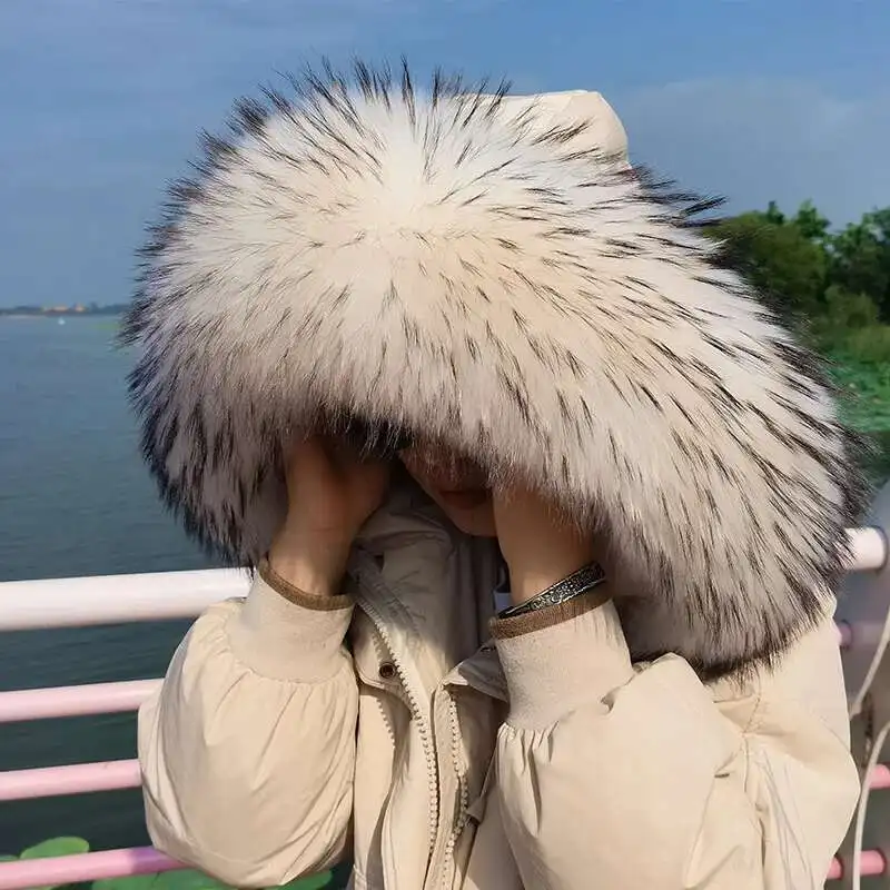 100% Real Fur Collar Women Luxury Natural Raccoon Fur Scarf Winter Male Hood Fur Decor Genuine Furry Fur Scarves For Coat Warm
100% Real Fur Collar Women Luxury Natural Raccoon Fur Scarf Winter Male Hood Fur Decor Genuine Furry Fur Scarves For Coat Warm