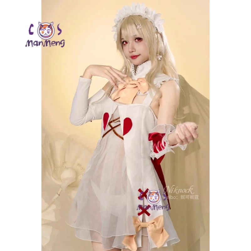 Illyasviel von Einzbern Fate FGO Cosplay Anime Fate/kaleid liner Costume Headwear gloves tie props dress Halloween women set
Illyasviel von Einzbern Fate FGO Cosplay Anime Fate/kaleid liner Costume Headwear gloves tie props dress Halloween women set