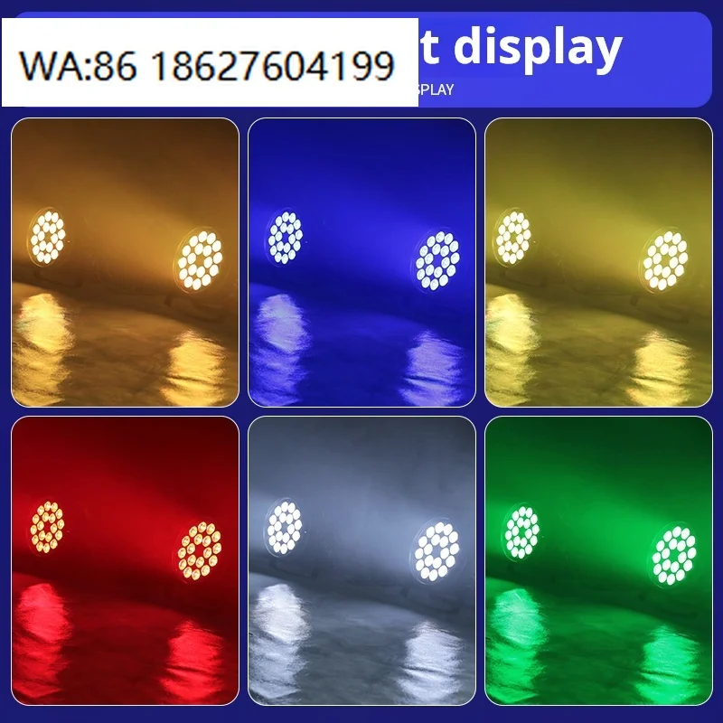 Hot Selling 18-Piece 10W Full Color Four-in-One Remote Control COB Surface PAR Light RGBW for Wedding Party
Hot Selling 18-Piece 10W Full Color Four-in-One Remote Control COB Surface PAR Light RGBW for Wedding Party