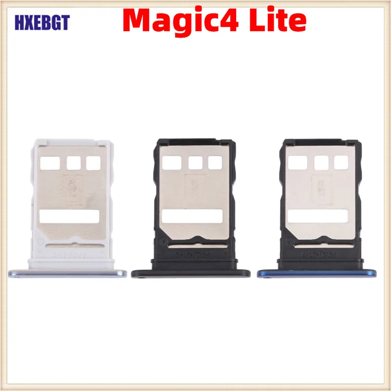 New For Honor Magic 4 Lite Dual SIM Card Tray Slot Holder Adapter Socket Magic4 Lite Smartphone Repair Parts
New For Honor Magic 4 Lite Dual SIM Card Tray Slot Holder Adapter Socket Magic4 Lite Smartphone Repair Parts