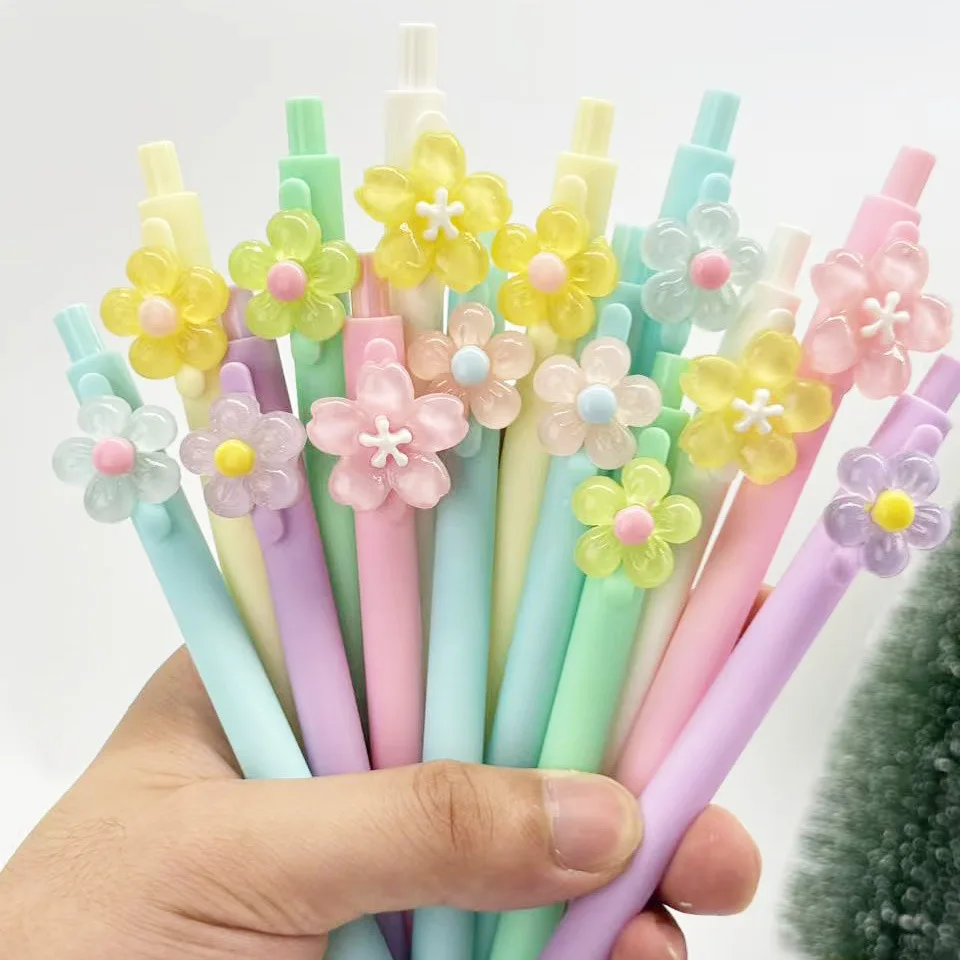 40pcs Bling Flower Macaroon Ballpoint Pens for School Supplies Study Accessories Wholesale Promotional Gifts Korean Stationery
40pcs Bling Flower Macaroon Ballpoint Pens for School Supplies Study Accessories Wholesale Promotional Gifts Korean Stationery