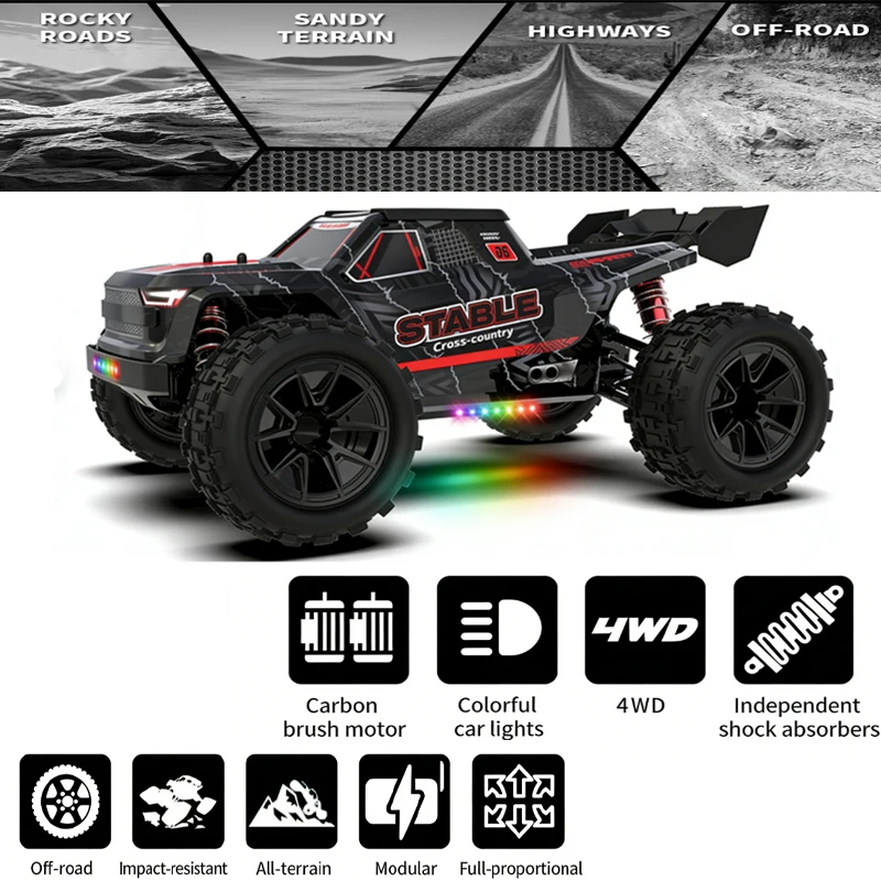 JJRC C8831 1:14 RC Car 2.4G Remote Control Car 4WD Off-road Full Proportional 40KM/H Climbing Drift Racing Car As Kids Gift
JJRC C8831 1:14 RC Car 2.4G Remote Control Car 4WD Off-road Full Proportional 40KM/H Climbing Drift Racing Car As Kids Gift