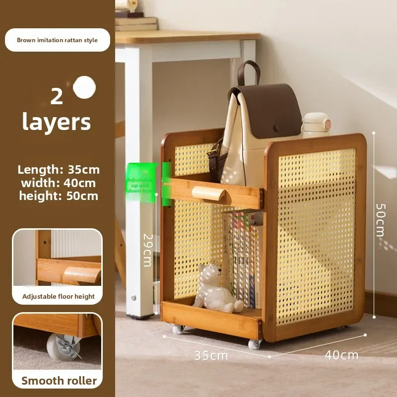 Multi-functional Household GoodsSchool Bag Shelf Removable Trolley Book Storage Rack Artifact
Multi-functional Household GoodsSchool Bag Shelf Removable Trolley Book Storage Rack Artifact